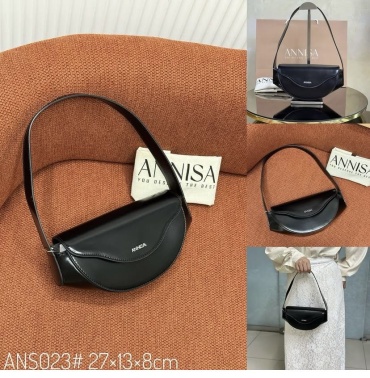 Мини-сумка ANNISA экокожа черный