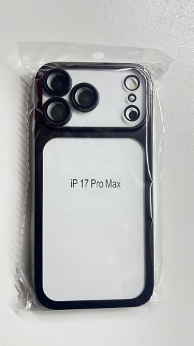 Чехол для Apple iPhone 17 Pro Max черный