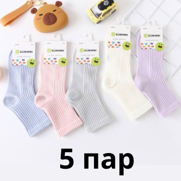 Носки Madame Chantal CHMD СН 8896 5 пар мультиколор 3-5 лет (25,26,27)