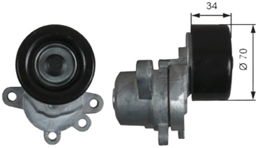 Gates ролик натяжной T39155