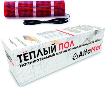 AlfaMat нагревательный мат 1050 Вт, обогрев до 7 кв. м