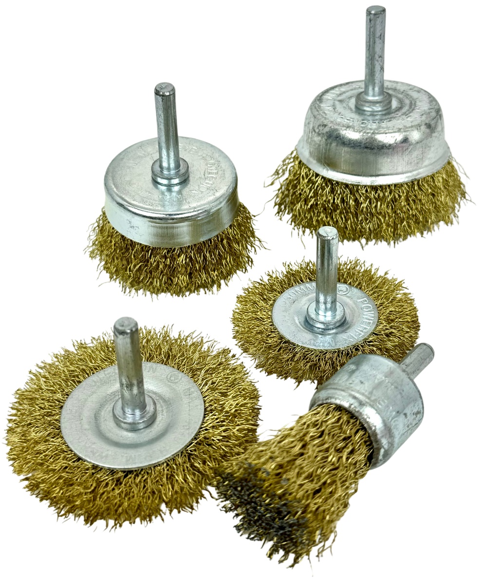 Nurmax шлифовальная щетка 0176-15 50 мм, 5 шт