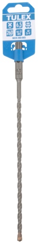 Бур SDS-plus Tulex 6024-260-065, 6.5х260 мм, 1 шт