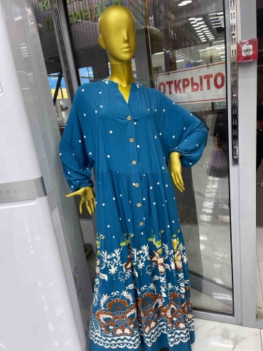 Повседневное платье FASHION синий