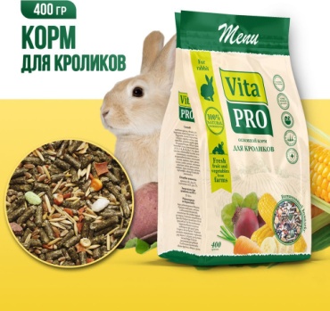 Vita Pro Vita Pro Основной корм для кроликов 400 г 0.4 кг