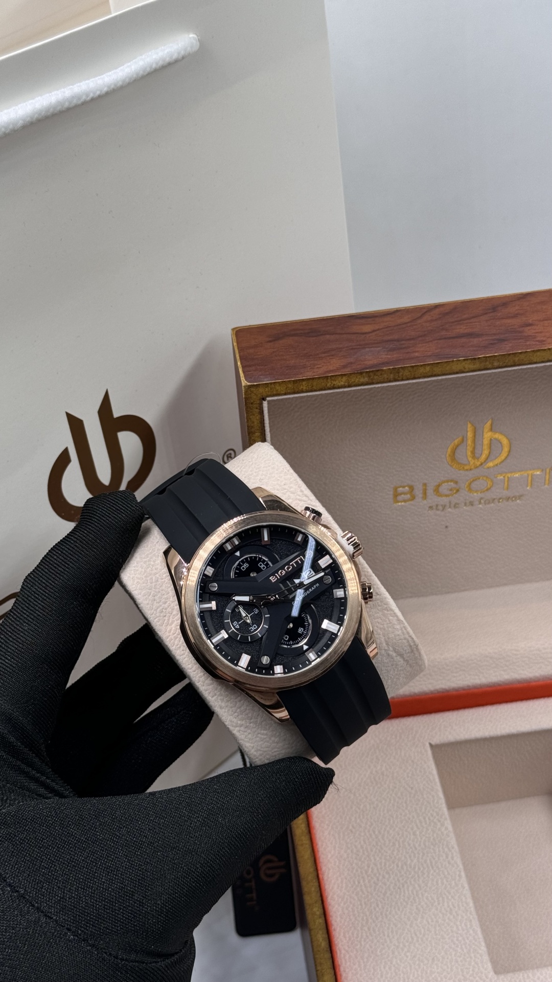 Кварцевые Bigotti Наручные часы BIGOTTI MILANO ITALY BW.79 нержавеющая сталь