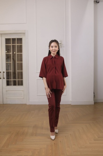 Костюм Sweetmama.kz бордовый