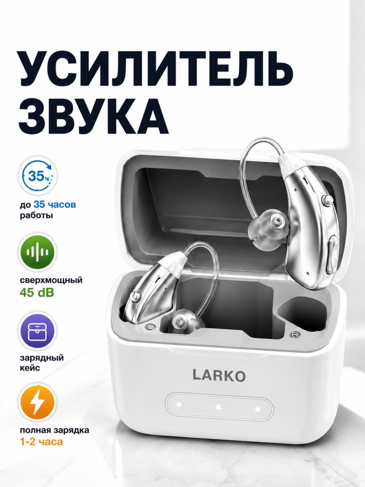 LARKO усилитель звука Z-003 заушный — фото 1