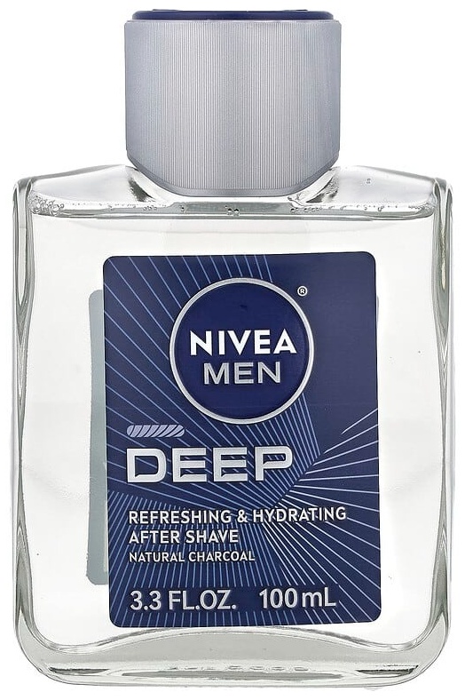 NIVEA Men, Deep, освежающее и увлажняющее средство после бритья, ваниль и бурбон, 100 мл лосьон после бритья 100 мл