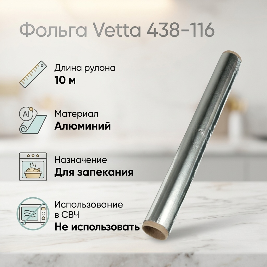 Vetta фольга 438-116 для запекания