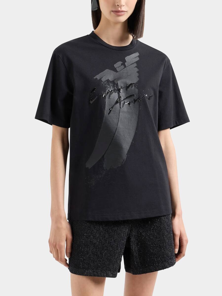 Футболка Emporio Armani черный