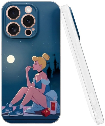 Чехол Mcover для Apple iPhone 16 Pro рисунок