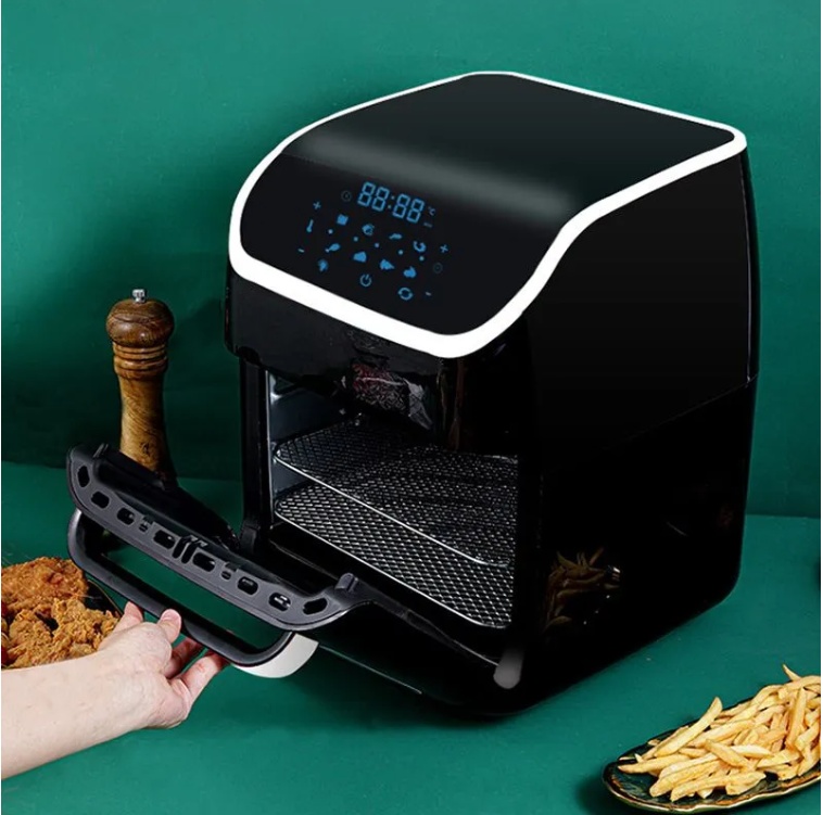Аэрогриль PRIJESSE RC0012 12 л черный, серый