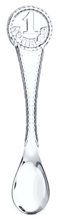 Ложка ZLATA Z94250012 вес 2.12 г серебро, без вставок