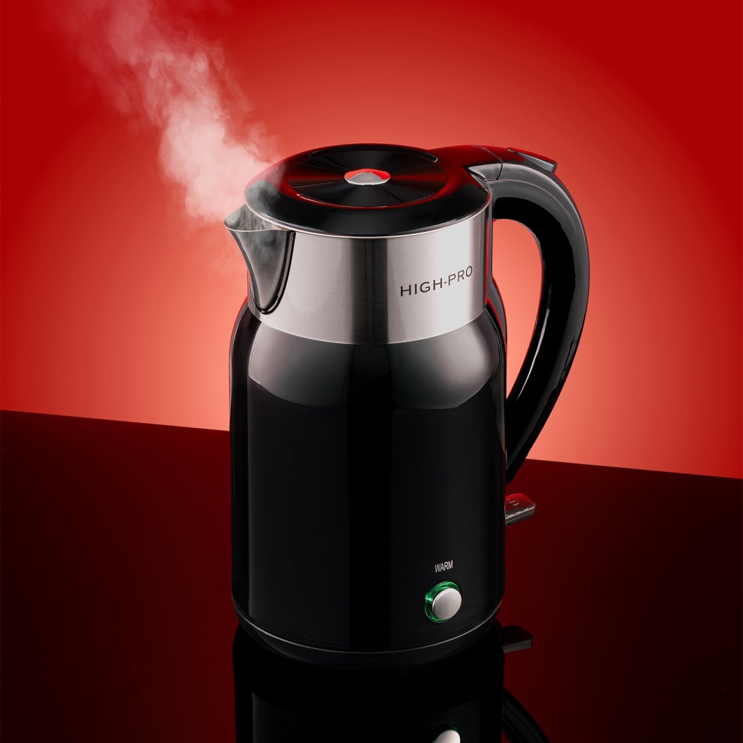 Электрочайник High-Pro KL-PW1826 черный