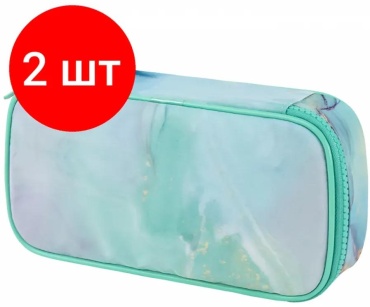 Пенал Brauberg 310668237, застежка молния, розовый