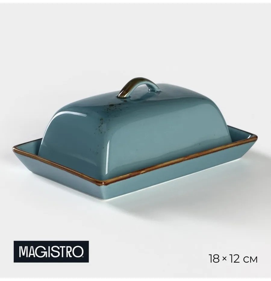 Magistro масленка 669699188 прямоугольная 1 шт, текстиль