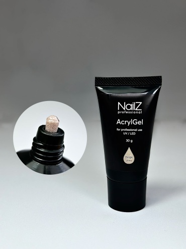 NailZ акрил-гель Classic Beige Shine 30 мл