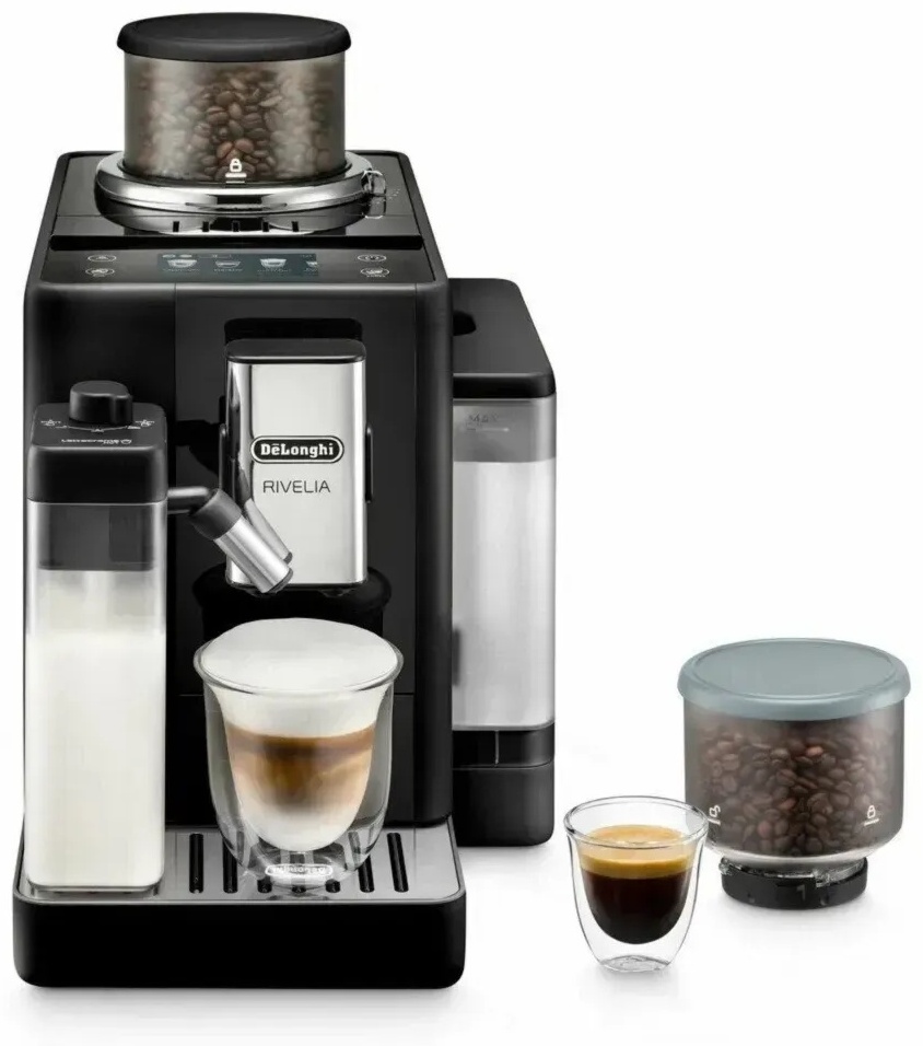 Кофемашина Delonghi Rivelia EXAM440.55.B черный