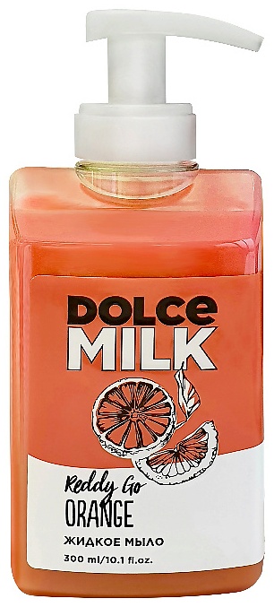 Жидкое мыло туалетное DOLCE MILK Жидкое мыло "Красный-прекрасный апельсин" 300 мл