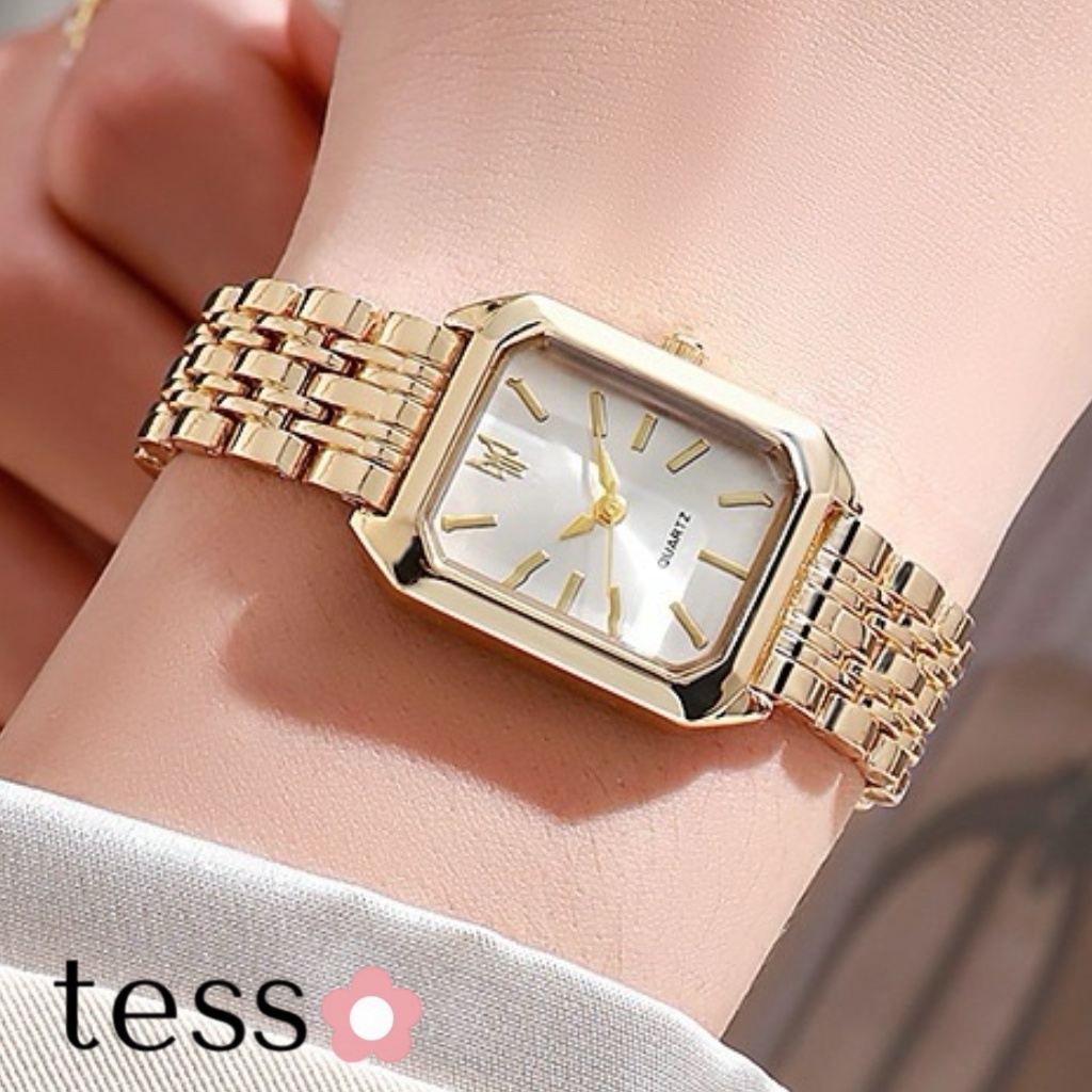 Кварцевые TESSO Gold-White RLX нержавеющая сталь