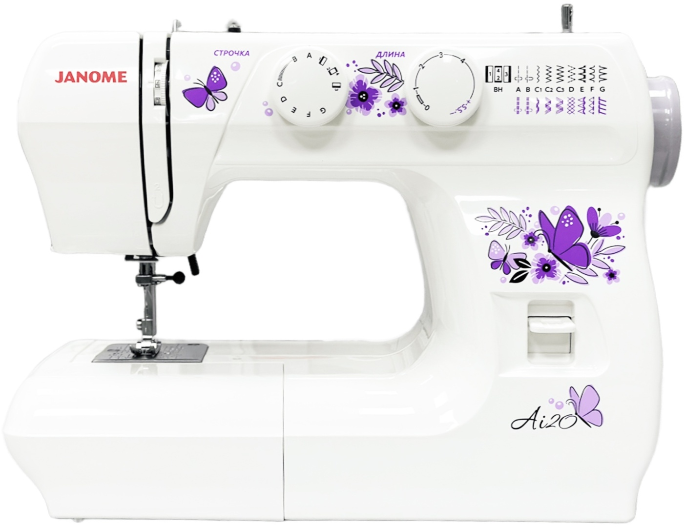 Швейная машина Janome Ai20 белый