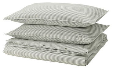 Комплект IKEA SOLFIBBLA 2-спальный хлопок, 2 наволочки: 50x70 см
