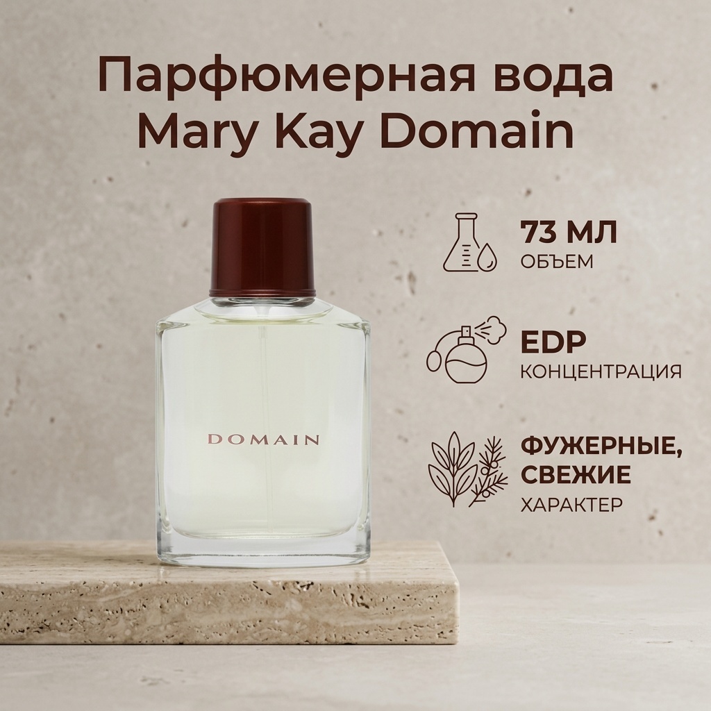 Mary Kay Domain парфюмерная вода EDP 73 мл, для мужчин