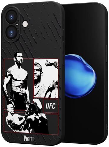 Чехол Mcover для Apple iPhone 16 рисунок