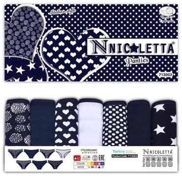 Слипы Nicoletta черный, серый