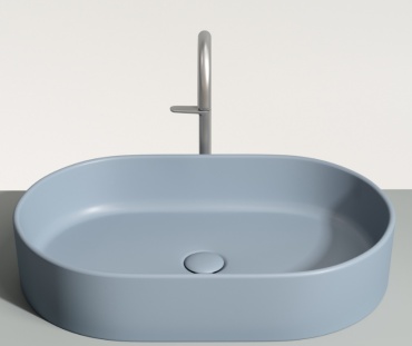 Раковина Ceramicanova CN6048MHL накладная овальная 60х38.50 см, санфарфор