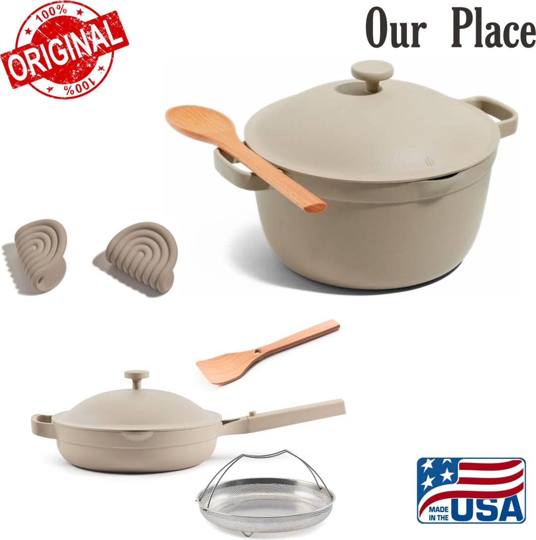 OUR PLACE набор посуды USA Cook Duo Steam 5 в 1