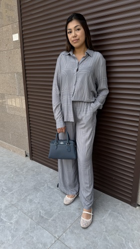 Костюм повседневный Clothe серый
