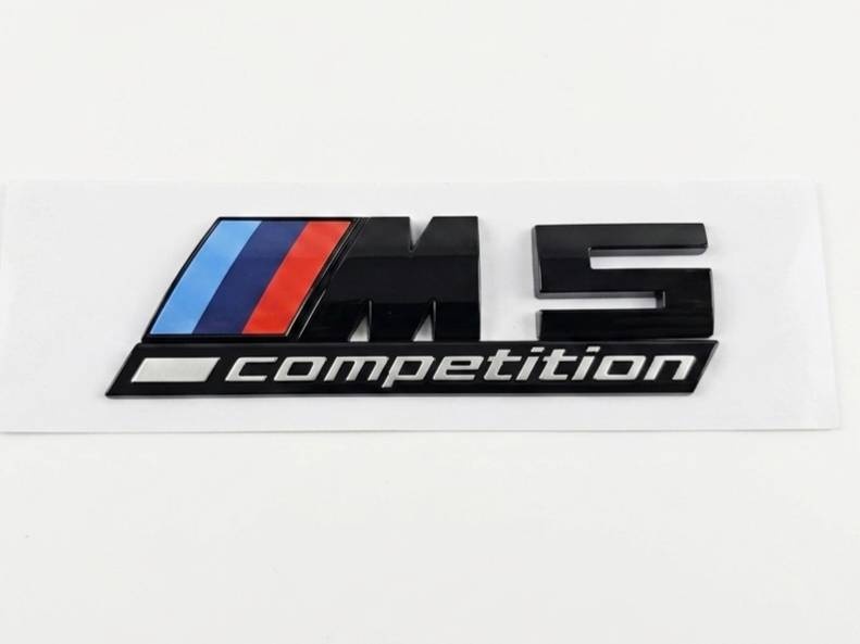 Шильдик 18600387_M5CompetirionBlack BMW 5-Series 520