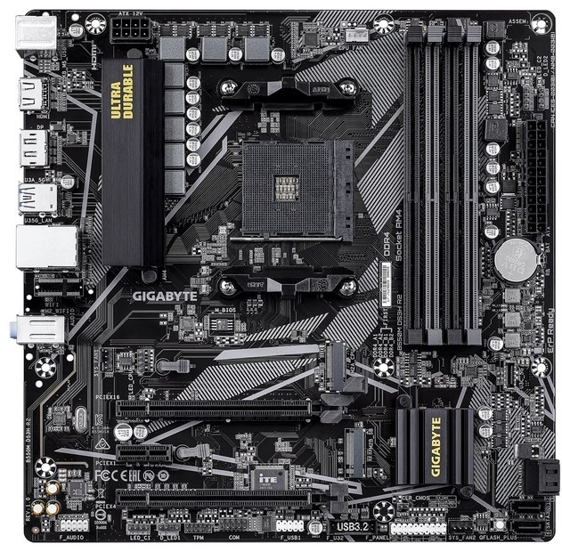 Материнская плата GIGABYTE B550M DS3H R2