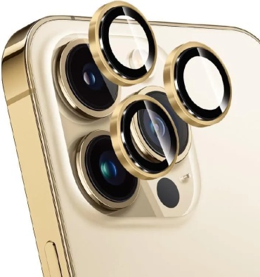 Стекло A-case для Apple iPhone 14 золотистый