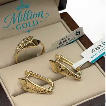 MILLION GOLD 958159603 вес 3.5 г золото, без вставок