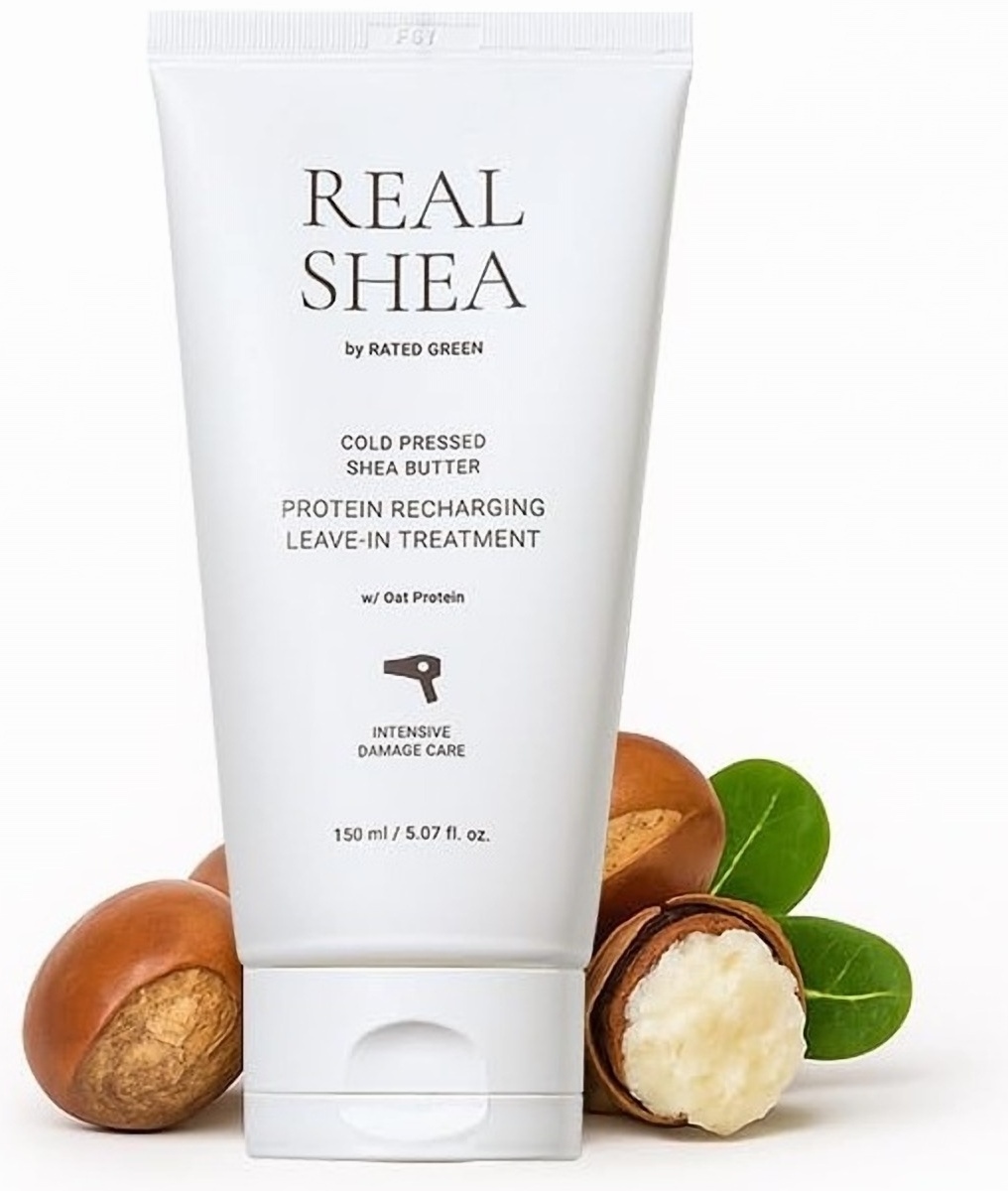 RATED GREEN Real Shea Protein Recharging Leave-in Treatment крем-термозащита 150 мл