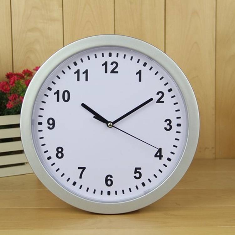Часы кварцевые HOM-D PVC, пластик