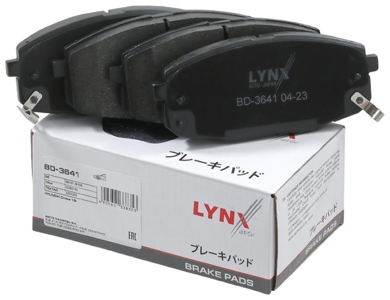 Колодки LYNXauto BD3641