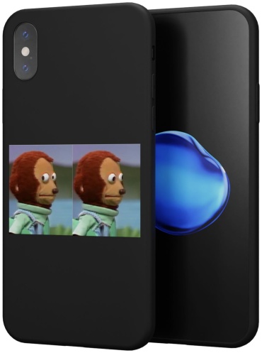 Чехол Mcover для Apple iPhone X, iPhone Xs рисунок