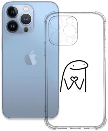 Чехол DiCase для Apple iPhone 14 Pro прозрачный