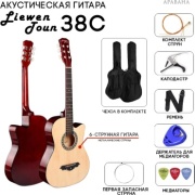 Гитара акустическая Liewen Toun AR38 бежевый