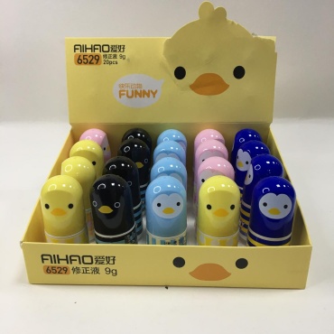 Корректор ручка AIHAO 6529 1 шт 9 мл экстра-белизна