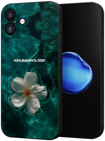 Чехол Mcover для Apple iPhone 16 Plus рисунок