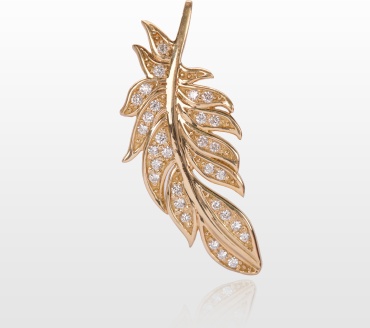 Подвеска GoldBerry 244-200-361 вес 3.79 г золото, бриллиант
