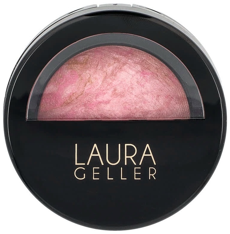 Laura Geller Baked Blush-N-Brighten, мраморные румяна, розовый крем, 4,5 г румяна Pink Buttercream
