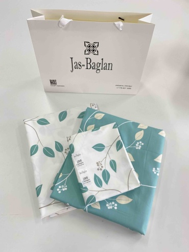 Комплект Jas-Baglan Eucalyptus Blend 1.5-спальный хлопок, 1 наволочка: 50x70 см