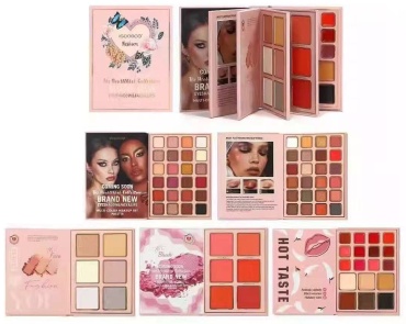 107beauty тени прессованные 5 в 1 Нюдовые