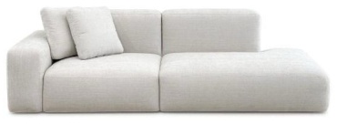 Диван Magnet Mebel Aesthetic , 225х100 см, обивка шенилл, серый